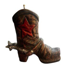 Cowboy Boot Candle from the 80's TRUE VINTAGE